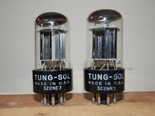 Tung - Sol 6sn7gtb Vacuum Tubes Matched And Guaranteed