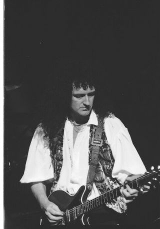 Queen,  Brian May,  Vintage,  Never Printed 35mm Film (4) Images