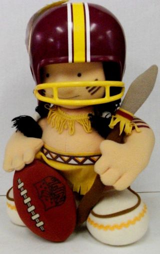 Vintage 1983 Nfl Huddle Washington Redskins Plush Doll Mascot Fast Ship