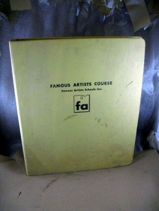Vintage 1960 9 Volume Book From Set Of 16 Famous Artists Course