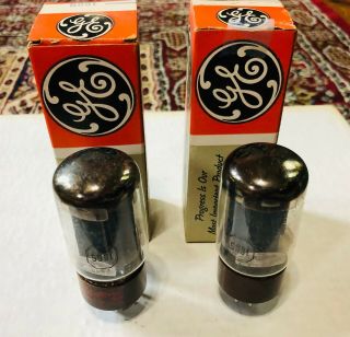 Nos Matched Gm Ge 5881 Vacuum Tubes - Same Date Codes