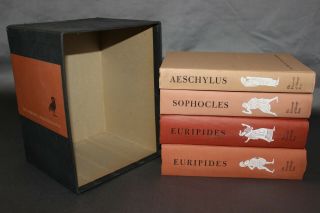 The Complete Greek Tragedies - 1959 - University Of Chicago Press - 4 Volume Set