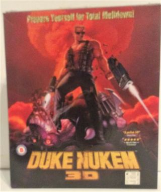 Vintage Pc Game 4 Duke Nukem 3d,  Nuke It - Duke It Out In D.  C.  - Duke Xtreme,  2