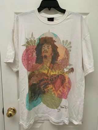 Vintage Santana Concert T - Shirt - Official Merchandise - Men 