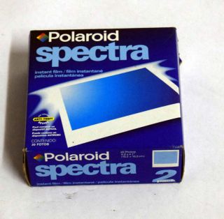 (2 Pack) Vintage Polaroid Spectra 2 Instand Color Film  Exp 07/03