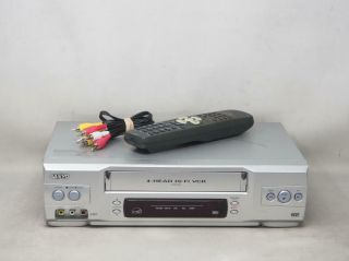 Sanyo Vwm - 800 Vcr Vhs Player/recorder Remote Great