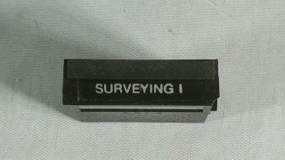 Hp Surveying 1 Module W/overlay Fits Hp - 41c Hp - 41cv Hp - 41cx Calculators He
