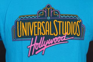 Vtg 90s Universal Studios Hollywood T Shirt Deadstock Usa Mens Size Large