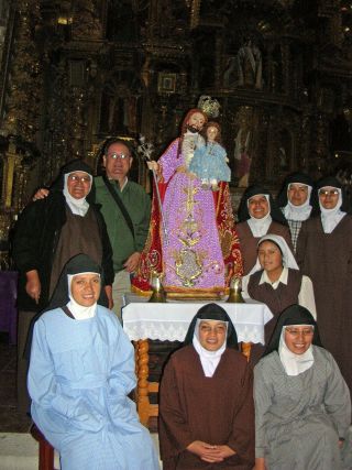 Vintage Carmelite Nun ' s Sterling Silver Lourdes Shrine Pilgrimage Rosary Medal 5