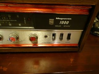 Heavy Powerful Late 60 ' s Vintage Magnavox 1000 Stereo Receiver 2