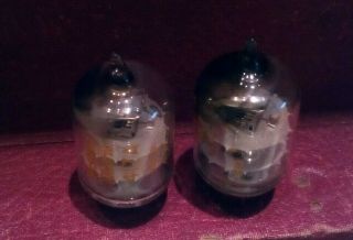 MATCHED PAIR Western Electric 417A 5842 Vacuum Tube / SAME DATE 6913 11K / 12K 2