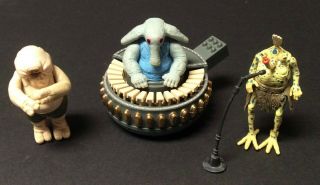 Vintage 1983 Star Wars Max Rebo Band Snootles Droopy Mccool Near Complete -