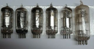 Set Of Tubes For Zenith Transoceanic Receiver