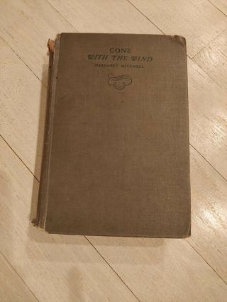 Gone With The Wind,  Margaret Mitchell,  1st Edition,  January 1937 Printing,  Hc