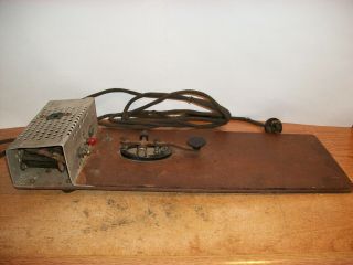 Telegraph Morse Code Key Home Made Vintage 1930s 1940s