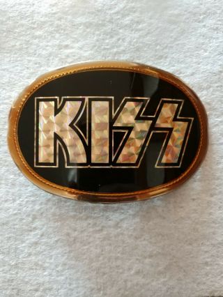 Kiss Vintage Belt Buckle 1976 Aucoin