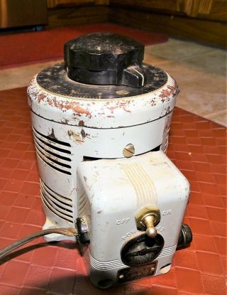 Vintage Superior Electric Powerstat Type 116 Output 0 - 135V,  7 1/2A TESTED/WORKS 5