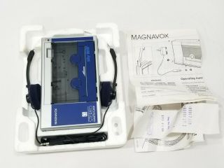 Magnavox Sky Way Walkman D6621 Stereo Cassette Tape Player Parts Vintage 1980s