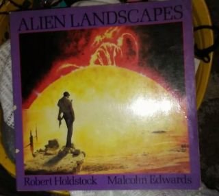 Alien Landscapes By Malcolm Edwards & Robert Holdstock (1979,  Paperback) 1st Ed.