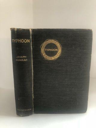 1903 First Edition Joseph Conrad Typhoon And Other Stories Nautical Falk 1st