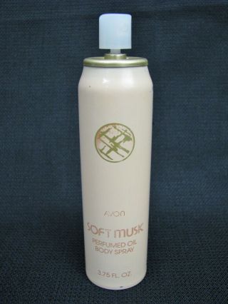 Set of 4 Vintage AVON Soft Musk Body Spray and Bath & Shower Gelee 6