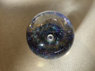Vtg Eickholt Studio Art Glass Paperweight SIGNED AND DATED ' 83 5