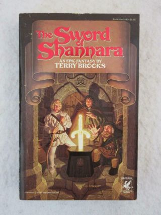 Terry Brooks The Sword Of Shannara 1977 Ballantine Books,  Ny First Printing