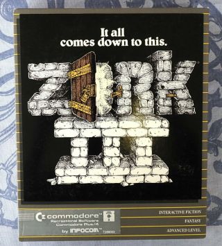 Zork Iii - Vintage Infocom Game For Commodore Plus/4