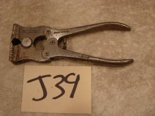 J39 Vintage L.  S.  Starrett Co.  No.  1 - 5 1/2 " Adjustable Jaw Wire Cut Nippers