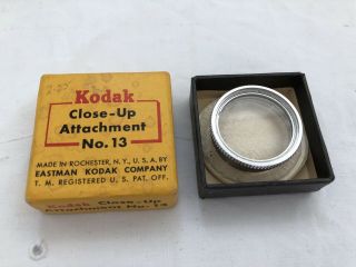 Vintage Kodak Camera Close Up Attachment No.  13 Nos Old Stock