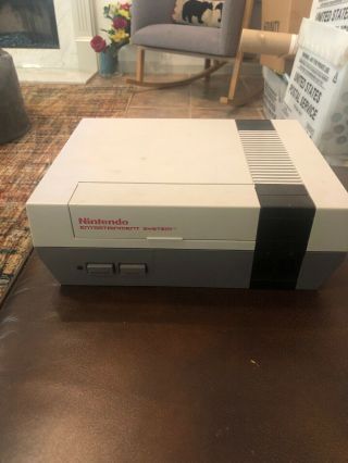 Nintendo Nes Console Vintage No Power Cord
