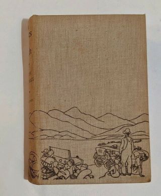 The Grapes Of Wrath By John Steinbeck - 1939 Printing