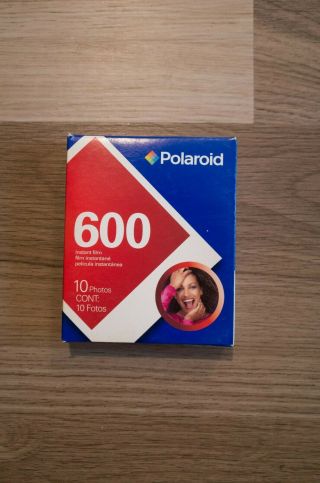 Poloroid 600 Film Expired 02/07 10 Exposures