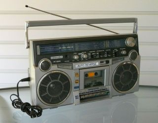 Vintage Toshiba Rt - 200s Boombox Ghettoblaster Pimp Radio Cassette Player Repair