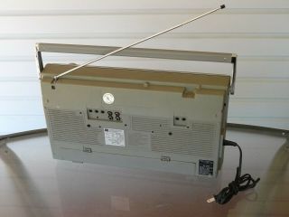Vintage Toshiba RT - 200S Boombox Ghettoblaster Pimp Radio Cassette Player Repair 4