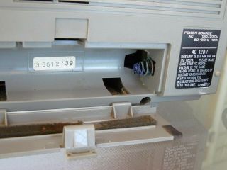 Vintage Toshiba RT - 200S Boombox Ghettoblaster Pimp Radio Cassette Player Repair 6