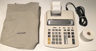 Vintage Cannon P120 - Dh Printing Calculator With Paper