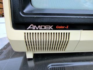 Vintage Classic 1983 Amdek Color - I Plus Monitor Video Game Apple Commodore Atari 2