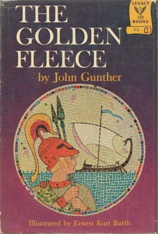 The Golden Fleece By John Gunther Legacy Books Series Random House Hc/dj
