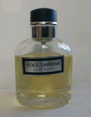 Dolce & Gabbana Pour Homme Edt Tester 70 4.  2oz / 125ml Vintage Italy