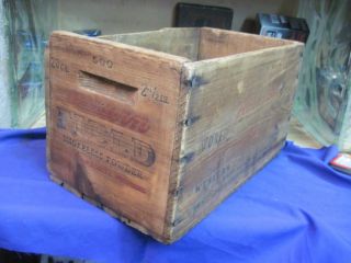 Empty Western Field Shotgun Shell Wood Wooden Crate Box Shot 20 Gauge