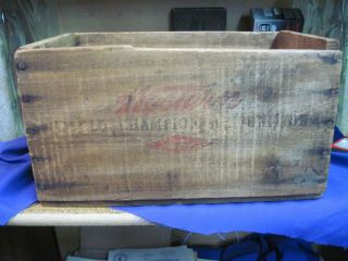 EMPTY WESTERN FIELD SHOTGUN SHELL wood wooden crate box shot 20 GAUGE 4