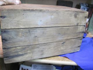 EMPTY WESTERN FIELD SHOTGUN SHELL wood wooden crate box shot 20 GAUGE 8