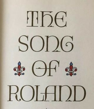 The Song Of Roland,  1939,  Charles Scott Moncrief