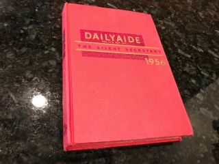 Vintage 1956 Handwritten Diary Daily Aide Ohio