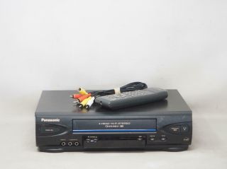 Panasonic Pv - V4522 Vcr Vhs Player/recorder Remote Great