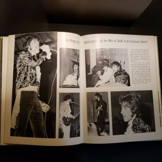 The Who At Shawnee Mission South - 1968 High School Yearbook With Concert Photos
