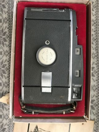 Vintage Polaroid Land Camera Model 150 W/ Case & -