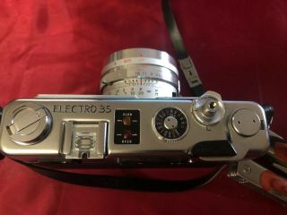 Vintage Yashica Electro 35 GSN 35mm Rangefinder Film Camera With Lens 5