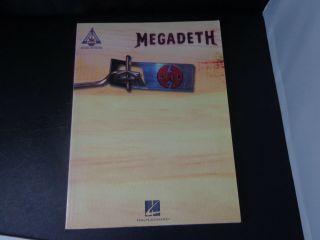 Megadeth - - - Risk - - Guitar Songbook - Vintage